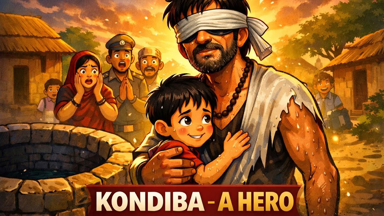 “Kondiba – A Hero | Blind Man With Brave Heart” NIOS| Class 10| #englishliterature #story 