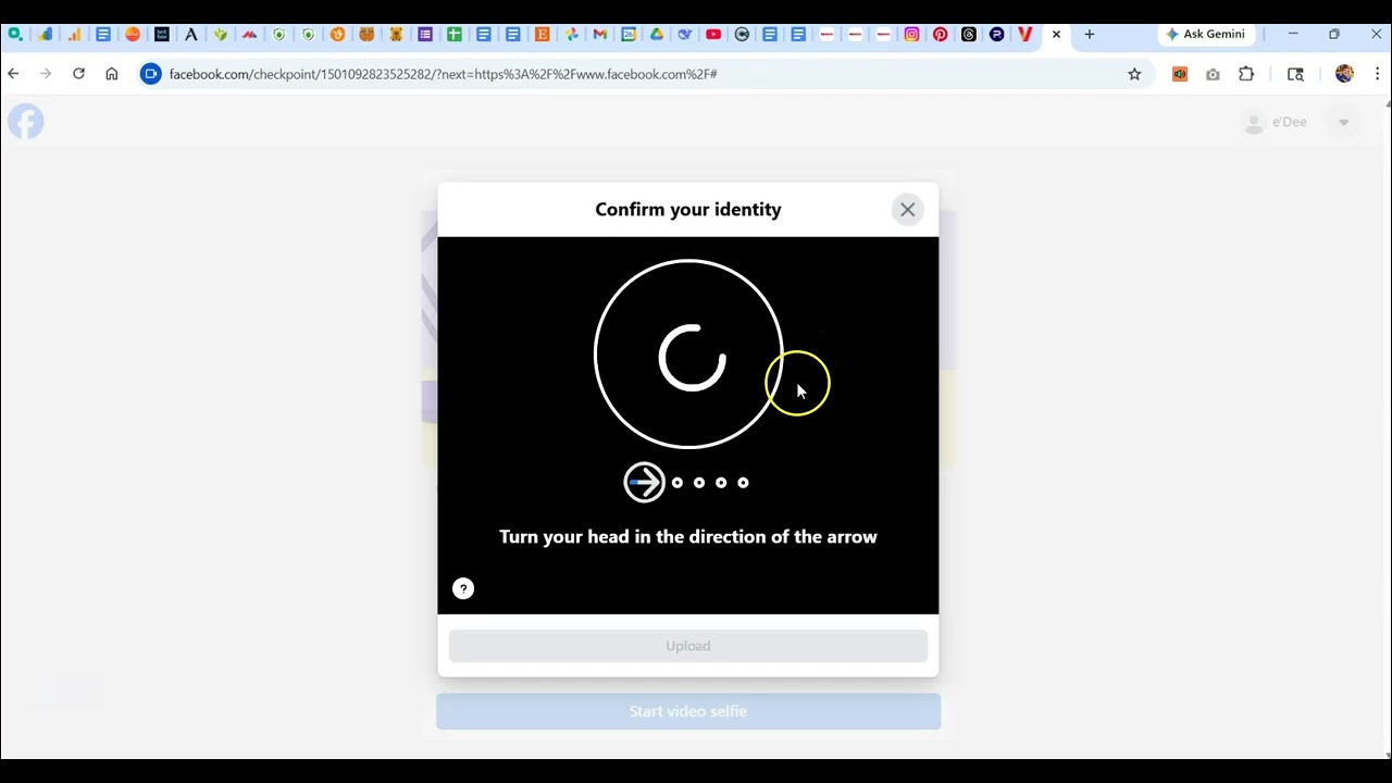 FaceBook Selfie - #FACEBOOK FIX YOUR SELFIE VERIFICATION!