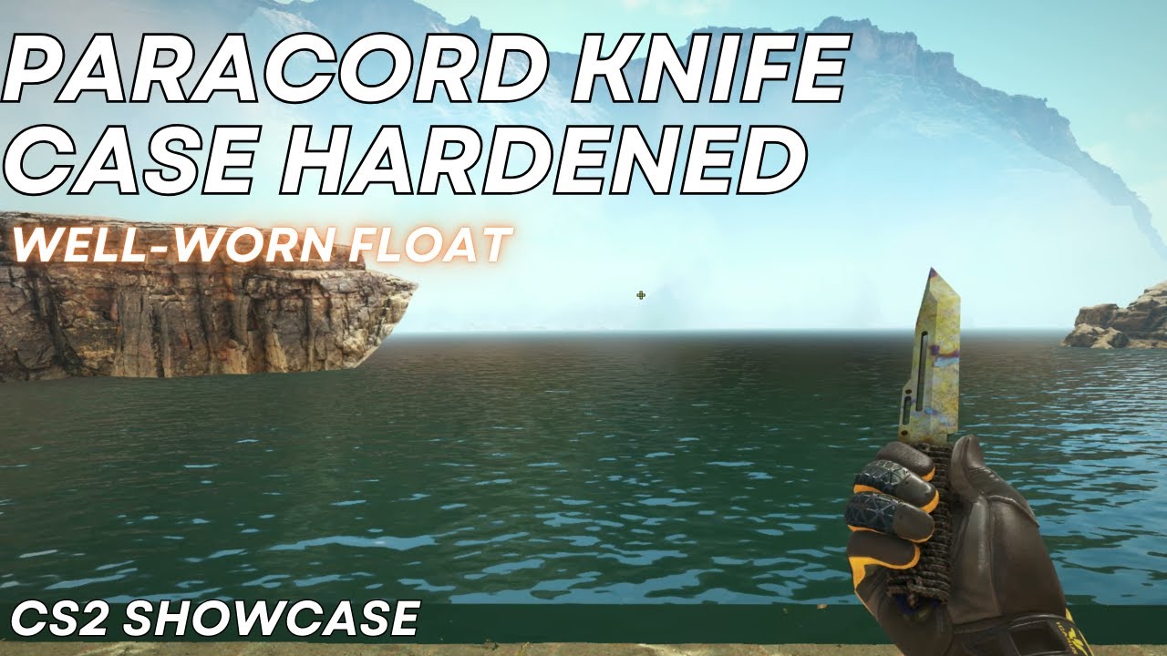 Paracord Knife Case Hardened (Well-Worn) | CS2 Skin Showcase #853