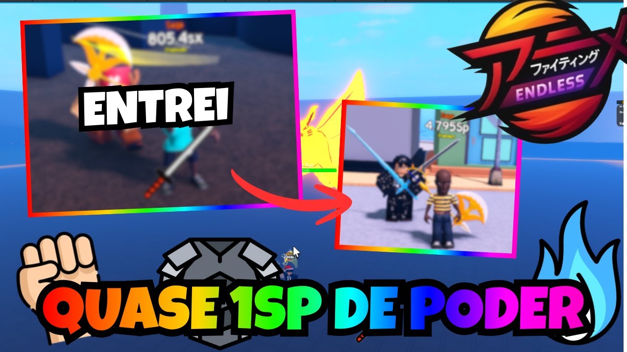 ENTREI EM UMA DAS CONTAS 𝗠𝗔𝗜𝗦 𝗙𝗢𝗥𝗧𝗘𝗦 DO ANIME FIGHTING SIMULATOR ENDLESS!⭐