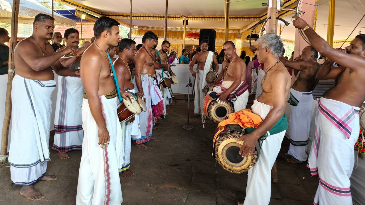 Panchavadyam ( Tripuda ) by Pallavur Sreedharan Marar & Party @ Kottappuramkaav