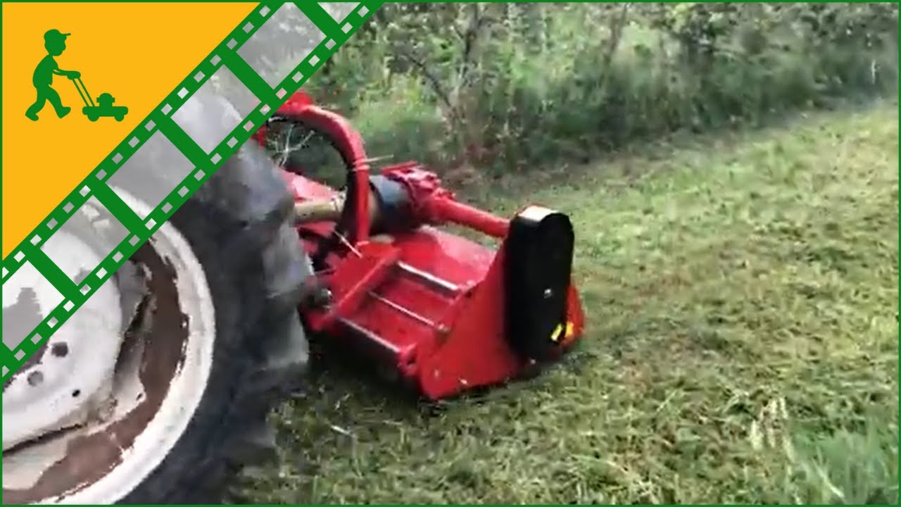 Funktionsvideo Mulcher für mittelschwere Einsätze GeoTech Pro MFM-175-H, hydraulische Verschiebung