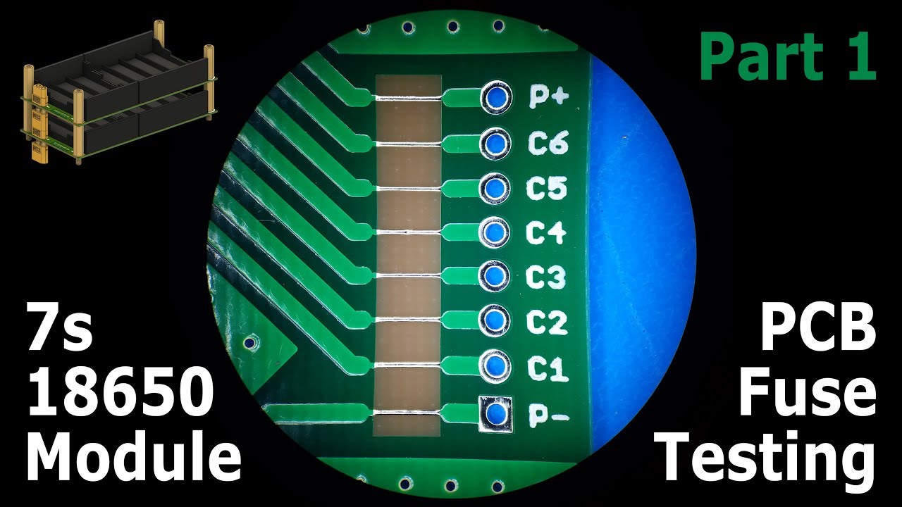 DIY Rapid Build 18650 PowerWall Module BMS Fuse Test - Part 1