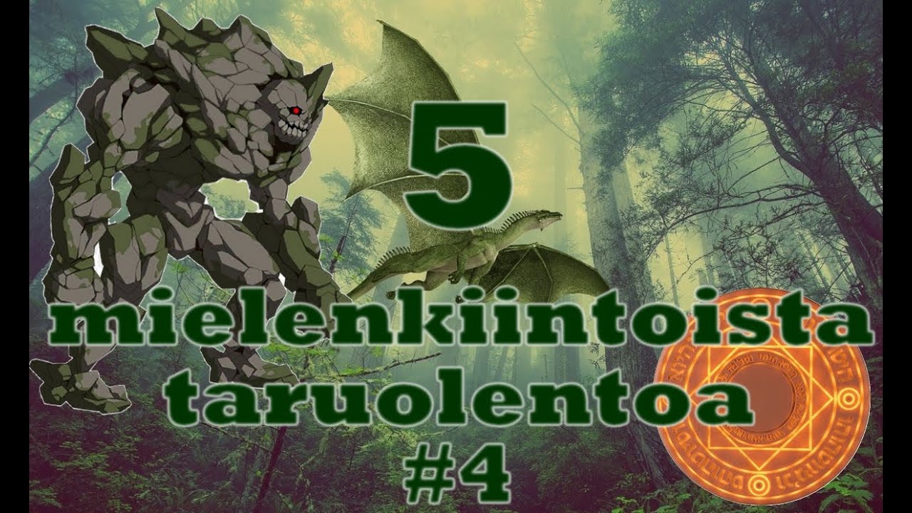5 mielenkiintoista taruolentoa #4