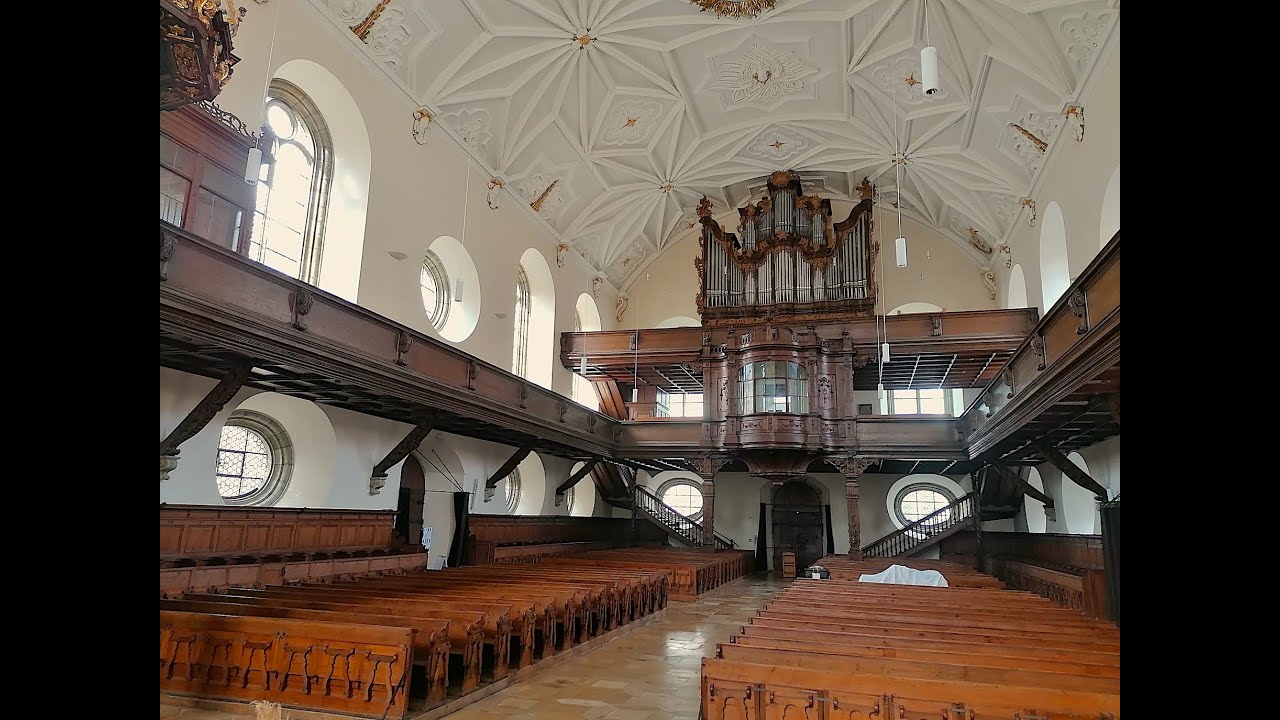 Organ concert - Regensburg - Bach Ahrend organ