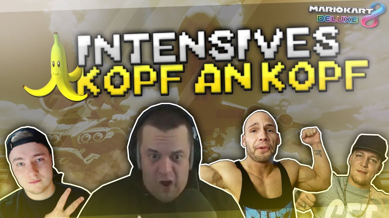 Intensives Kopf an Kopf | Mariokart 8 | feat. Monte, Flying Uwe, Solutionplayz