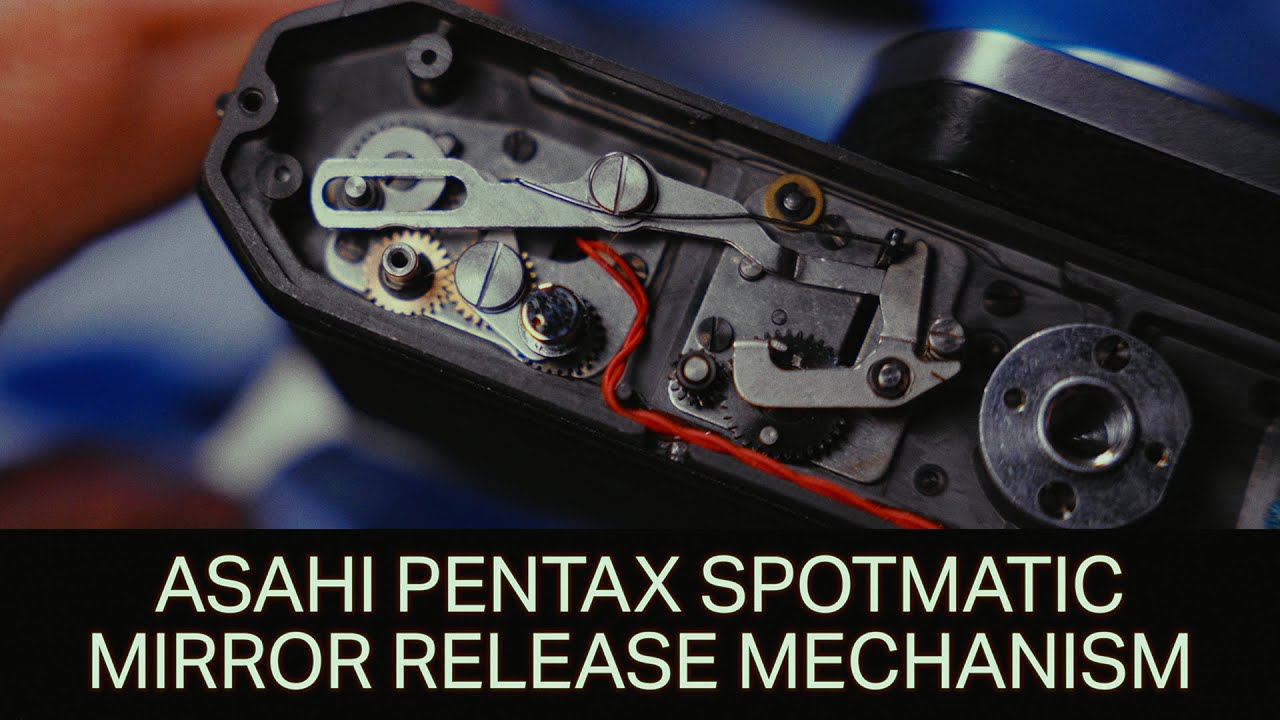 Asahi Pentax Spotmatic SP - Mirror Release Mechanism [Mini Movie]