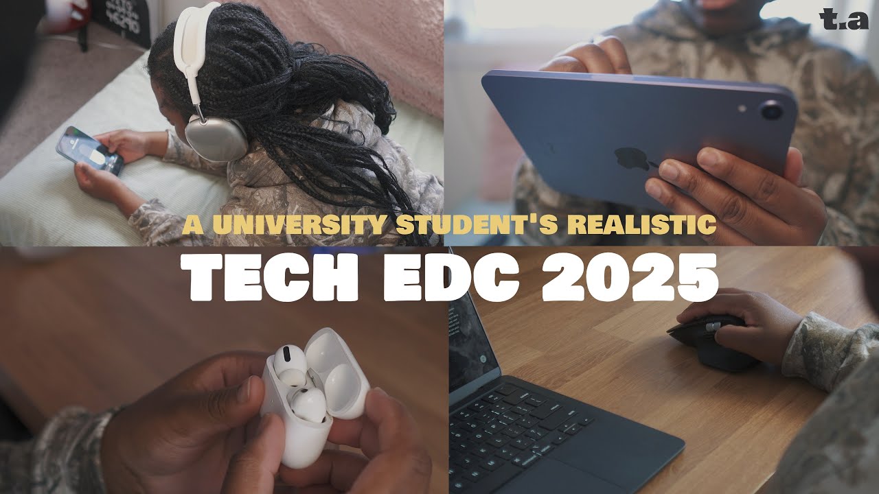 A University student's realistic Tech EDC - things I use that are actually useful