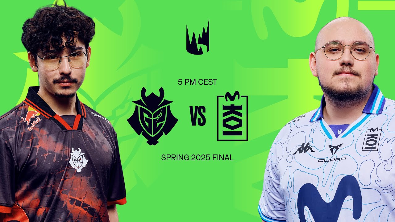 G2 vs. MKOI | 2025 LEC Spring Split Final