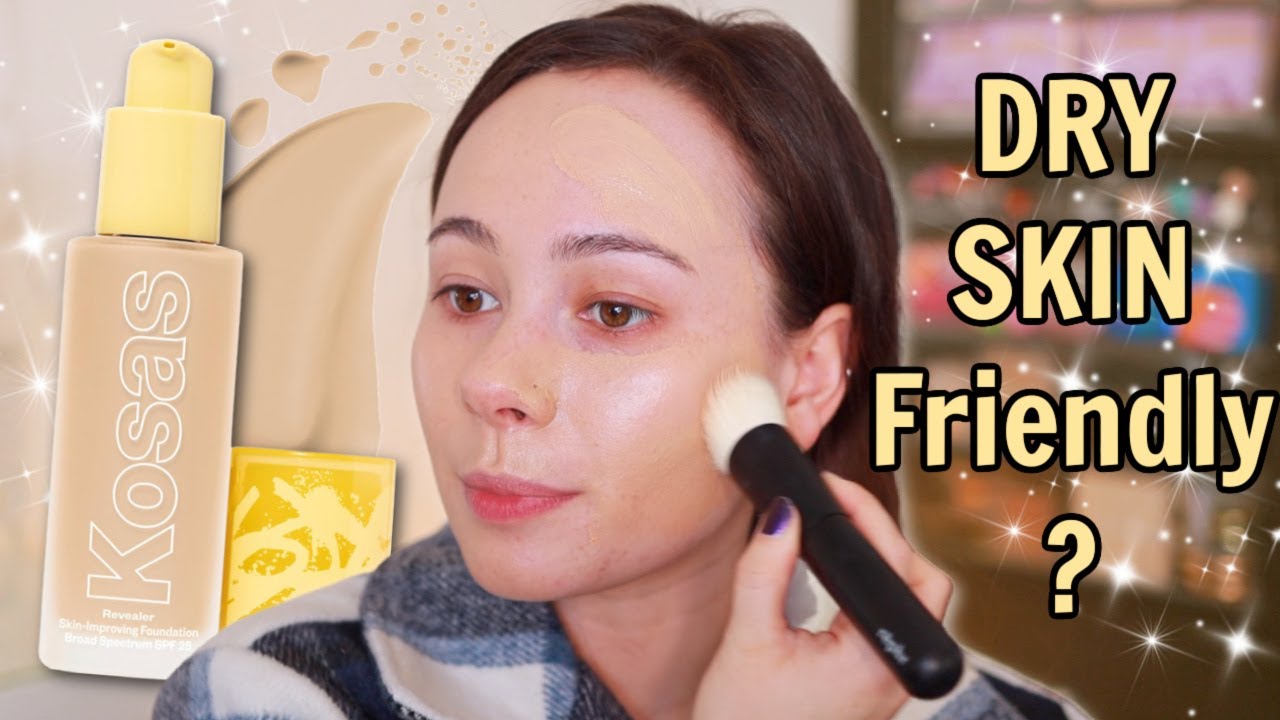 Kosas Revealer Skin-Improving Foundation! Wear Test & Review!