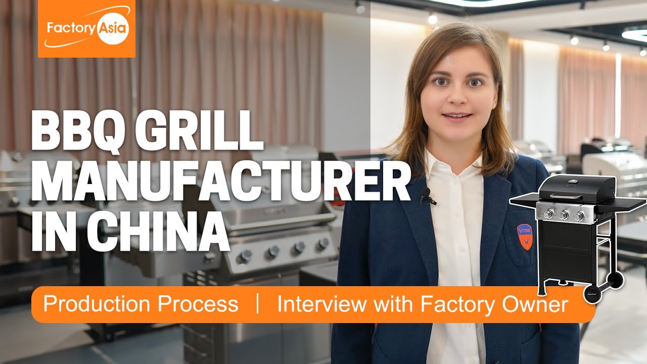 BBQ Grill Manufacturer in China | Visiting a Factory That Produces BBQ Grills