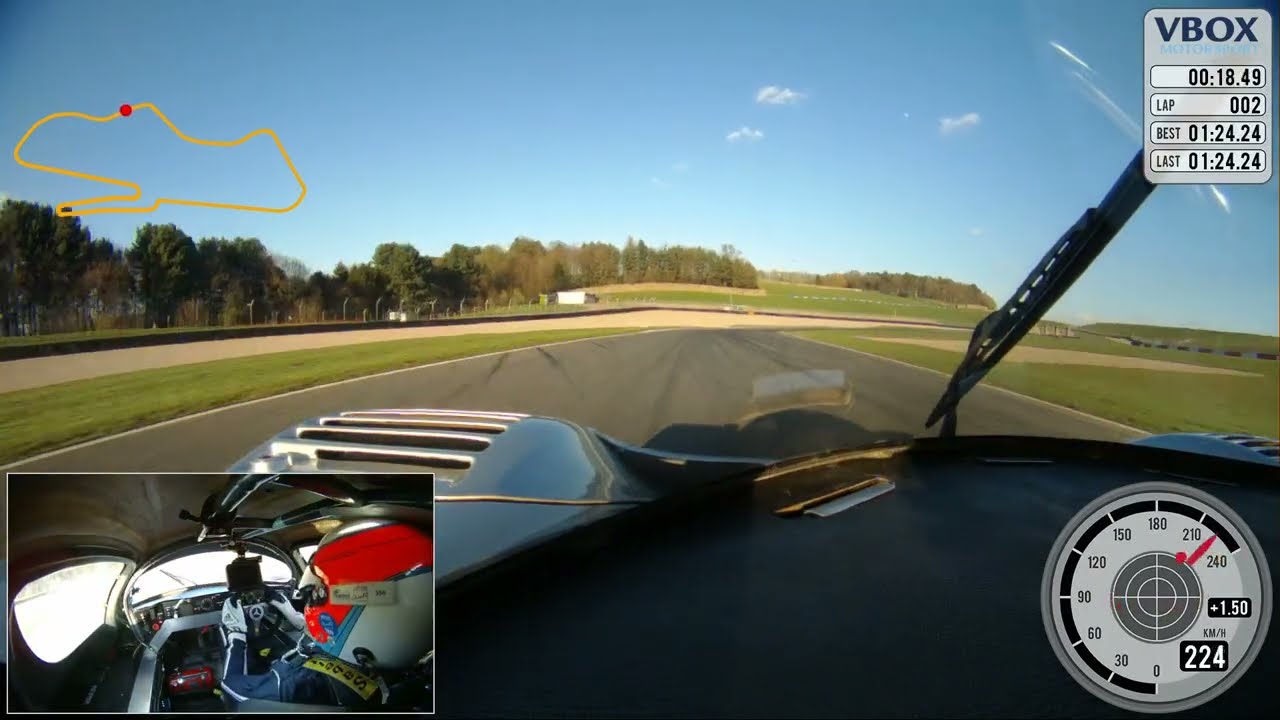 RAW | join me onboard the ferocious Sauber C9 Mercedes for a few laps of testing at Donington Park