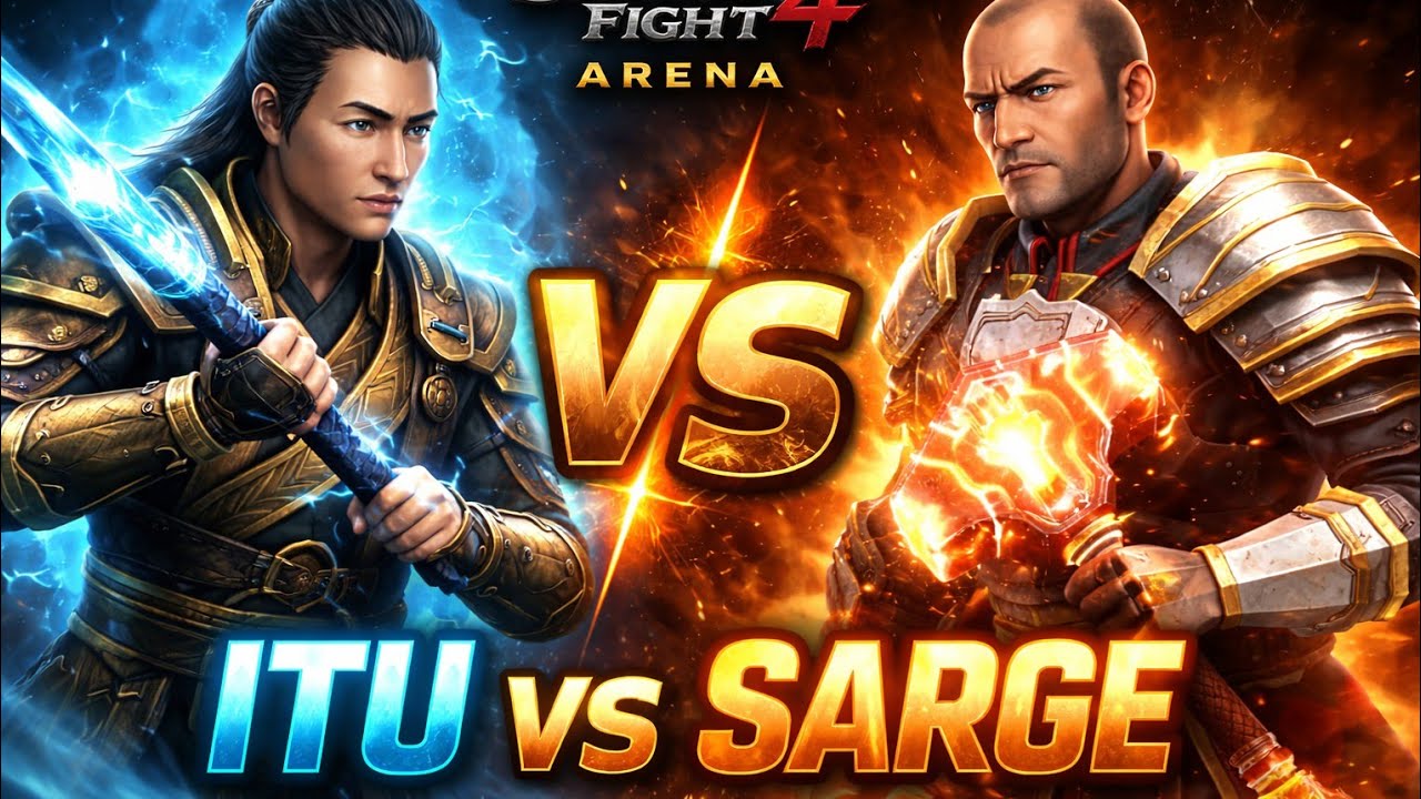 ITU VS SARGE FIGHT SHADOW FIGHT 4 