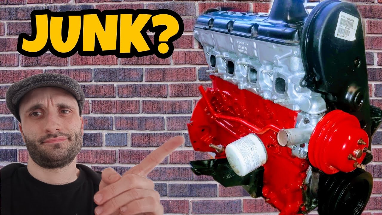 Испытание компрессии двигателя с ударом поршня. Redblock B230 (Volvo 240/740/940)