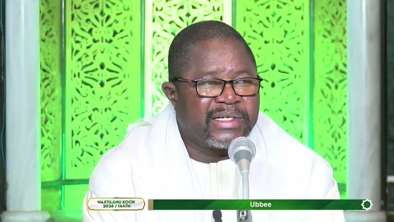 Fatwa S. Ceikouna Mbacke Abdou Wudod : Grande Mosquée de Touba J/7 Ramadan 2026 Waxtanu Kor