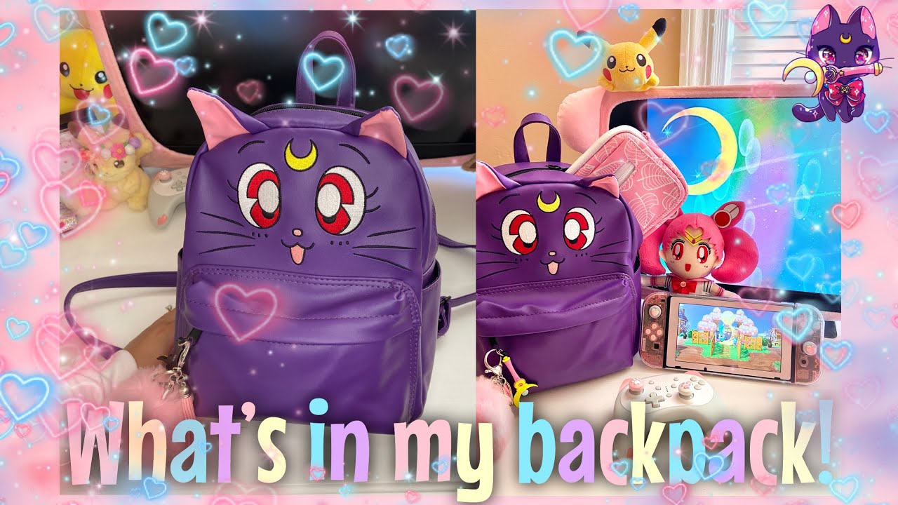 What's in My Bag! 🌙 Luna Mini Backpack ⭐︎
