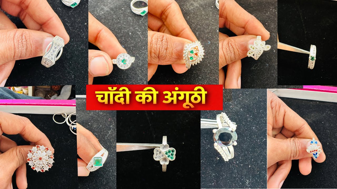 valentine special gift for couples Antique silver rings #silverring #silverringdesignforgirl 