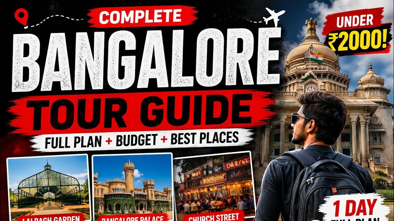 Bangalore Travel Guide | Top Places, Food & Budget Plan 🍛 | Hidden Gems + Must Visit Spots