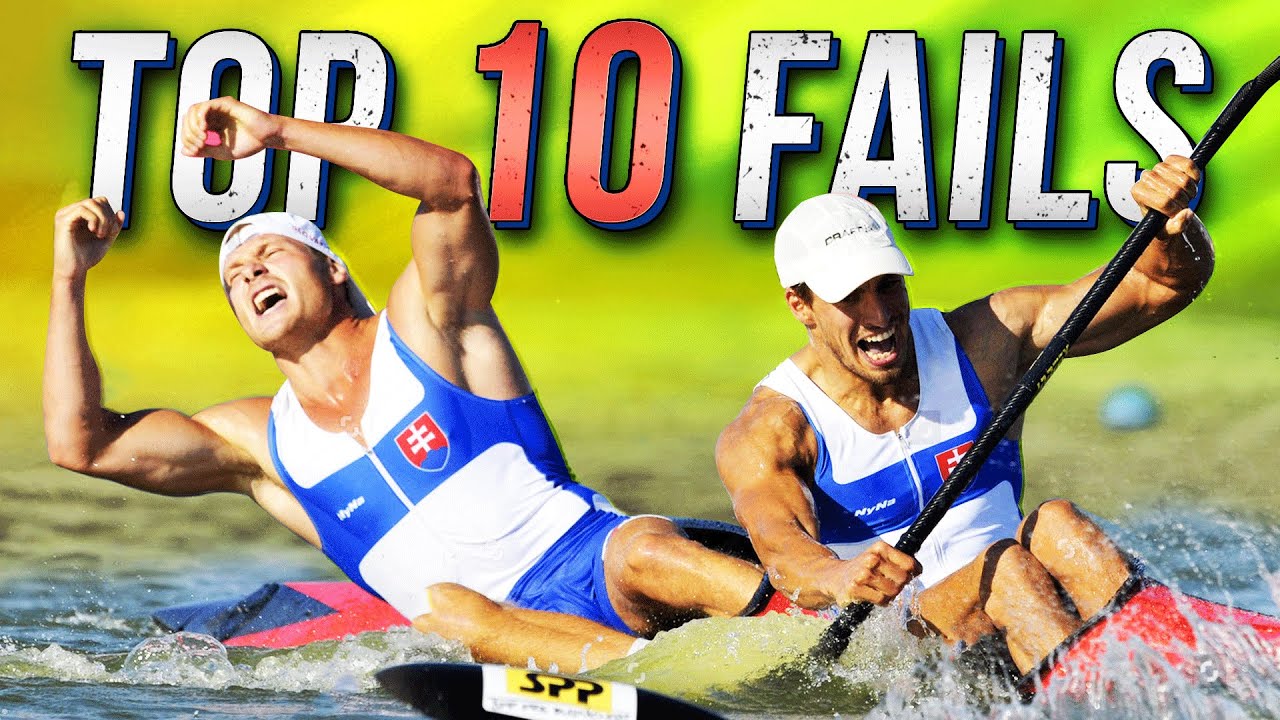 TOP 10 FAILS in canoe and kayak - ТОП 10 эпичных фейлов в гребле на байдарках и каноэ