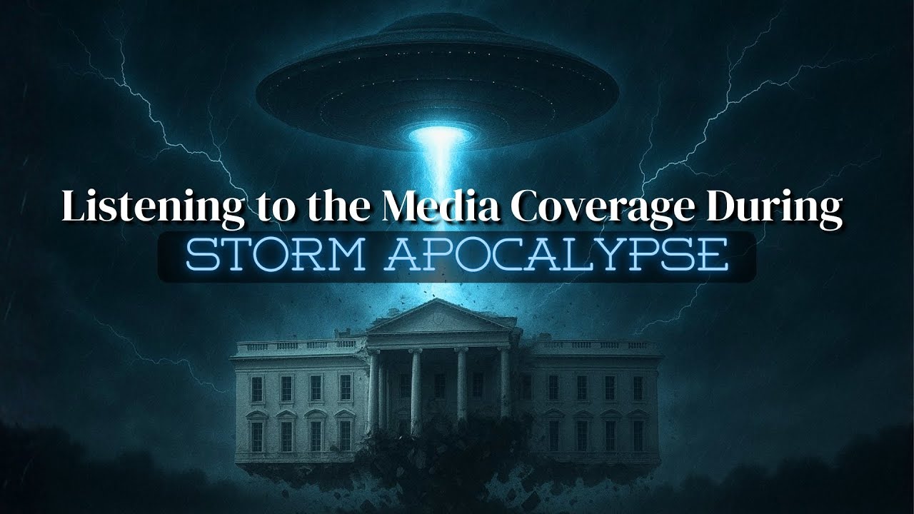 Listening to the Media Coverage During STORM APOCALYPSE | Apocalypse Radio