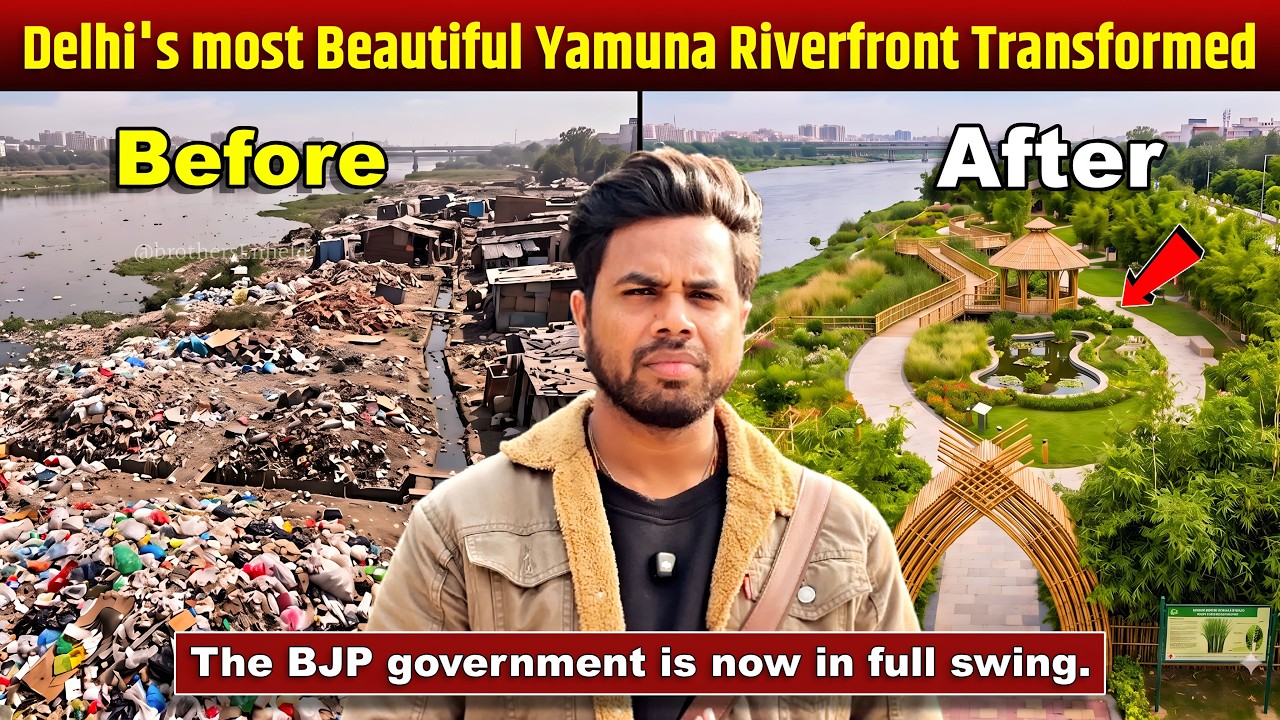 Delhi new Yamuna Riverfront Before & After | new Massive Transformation | Latest Update 2026