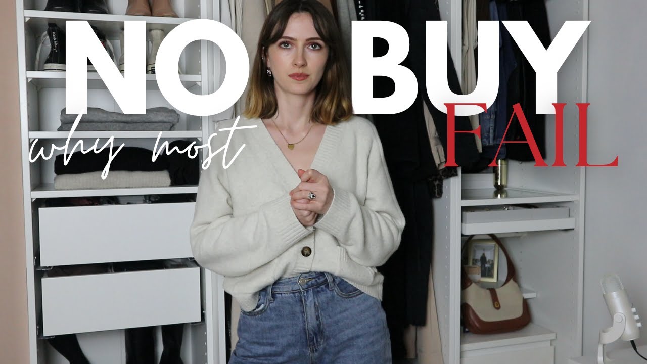 Why Most No Buy Challenges FAIL & How to Succeed #nobuyyear #nospendchallenge