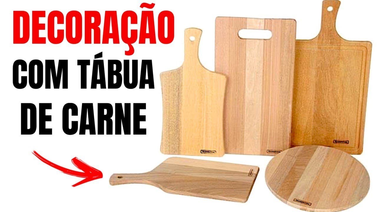 3 IDEIAS COM TABUA DE CARNE PARA DECORAR A COZINHA | show de artesanato