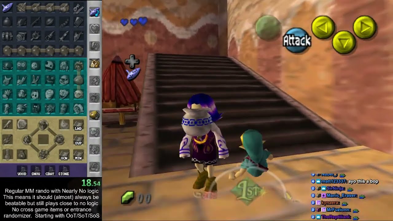 Majora's Mask Randomizer (Nearly No Logic)