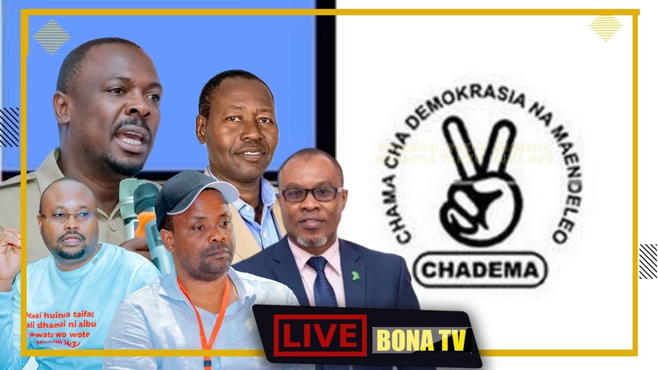 🔴LIVE: CHADEMA WANA JAMBO KUBWA MUDA HUU