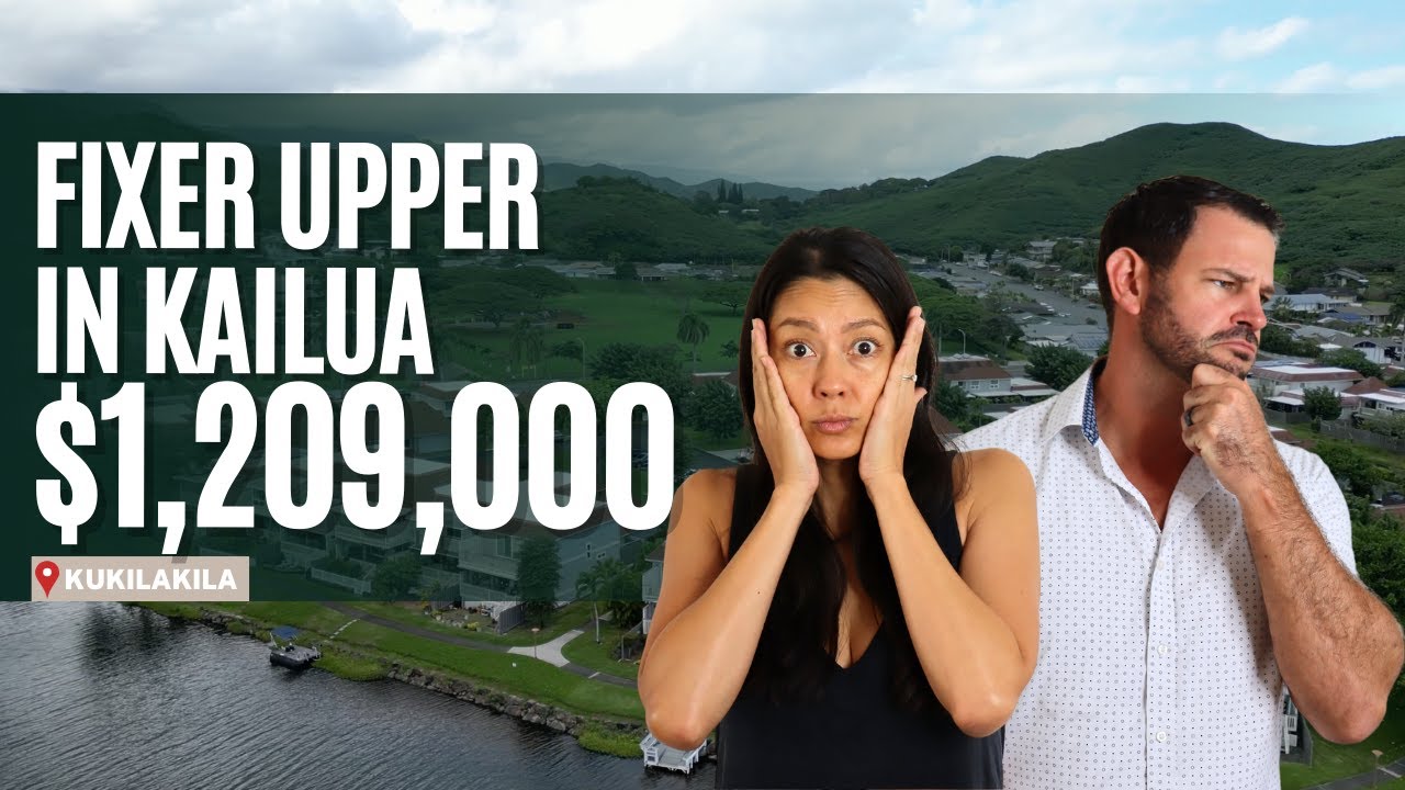 Unique Find: $1.2M Fixer-Upper Townhome in Kailua's Kukilakila | Price Drops Weekly!