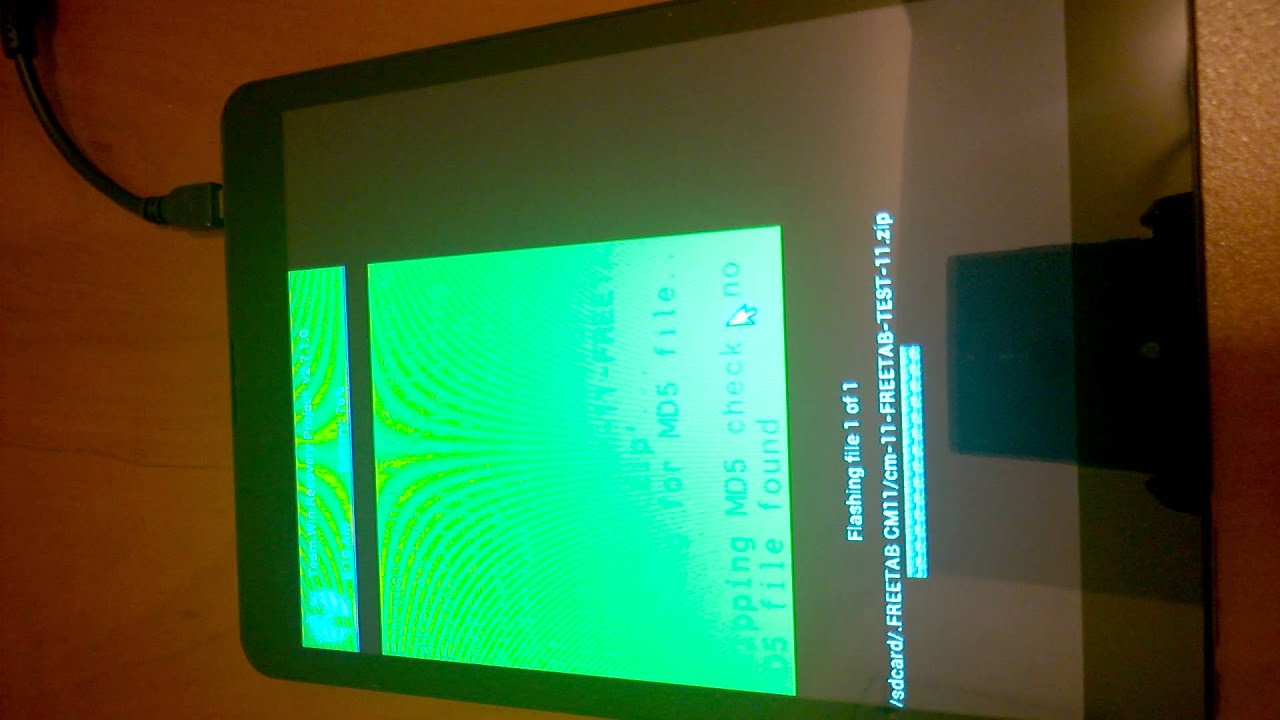 Modecom Freetab 1001 TWRP 2 7 + CM11