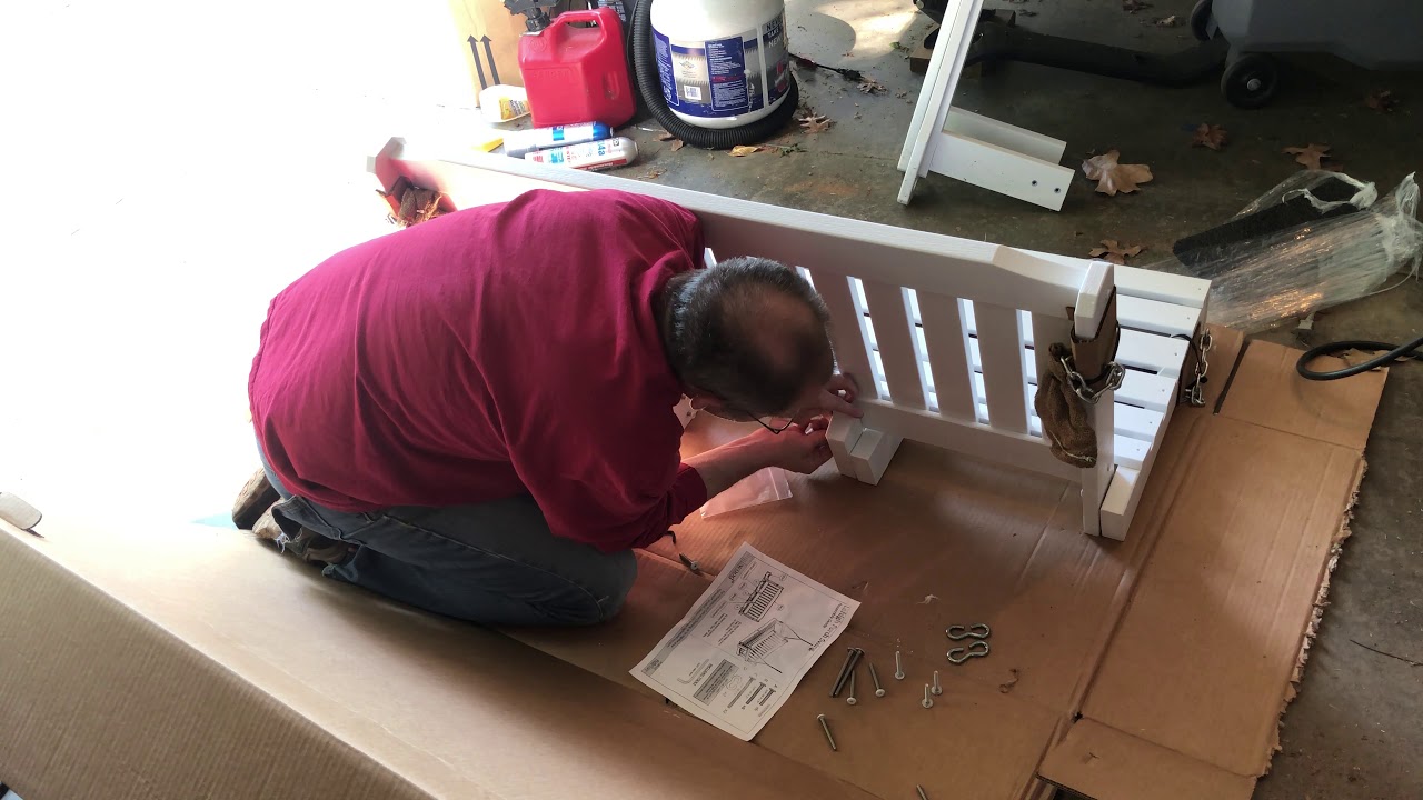 Highwood Porch Swing Unboxing