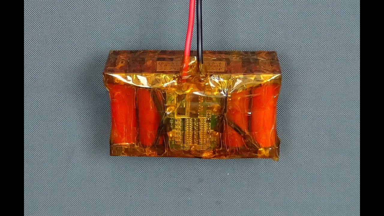 6s 12a Bms 22.2 Volt 18650 Lityum Pil Paketi Yapımı (DIY - Lithium Battery Pack) (6s 2p 44.4 Watt)