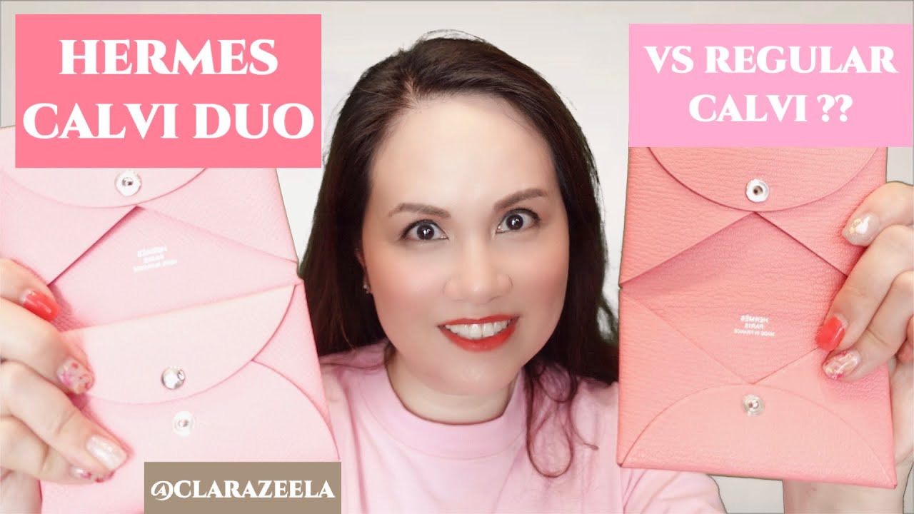 HERMES CALVI DUO REVEAL | VS HERMES CALVI CARD HOLDER