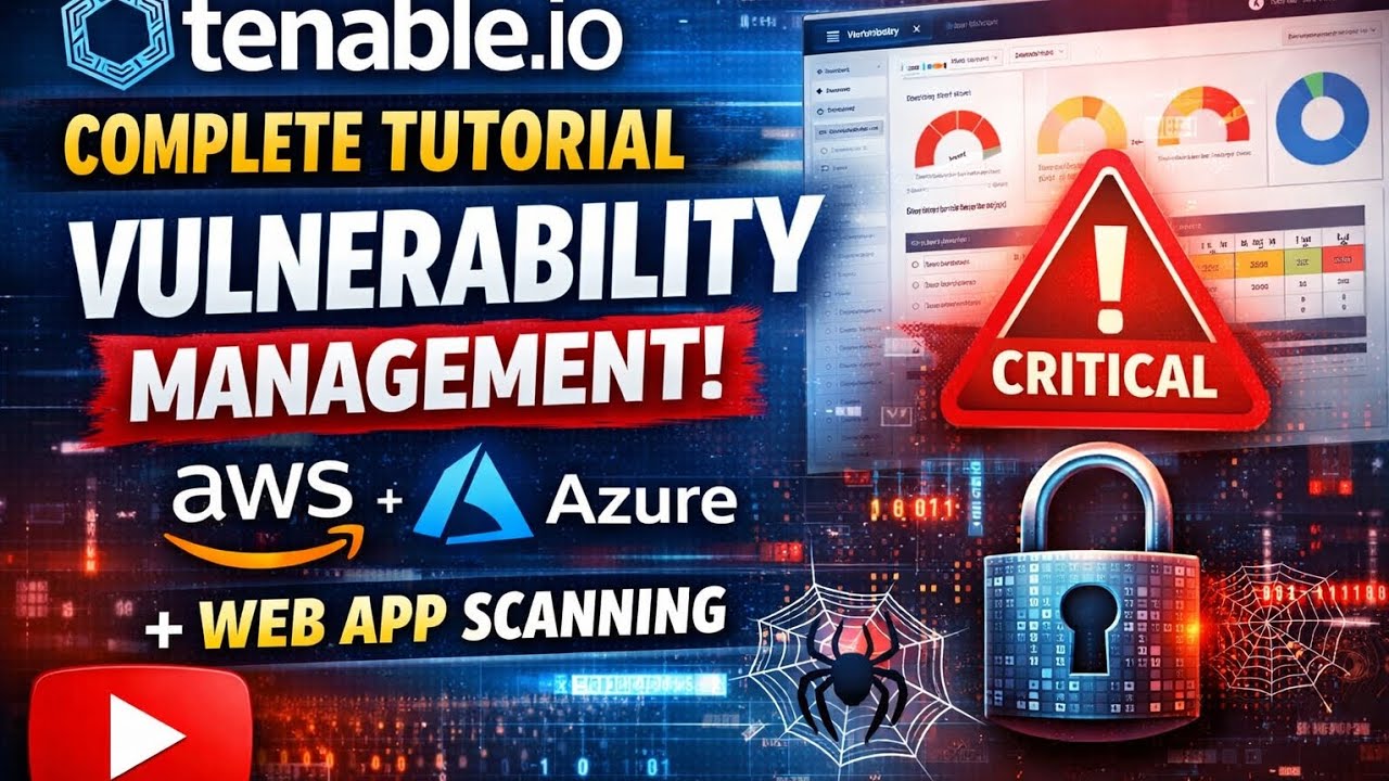 Tenable IO Complete Tutorial Of Vulnerability Management With AWS Azure and Web Application Scanning