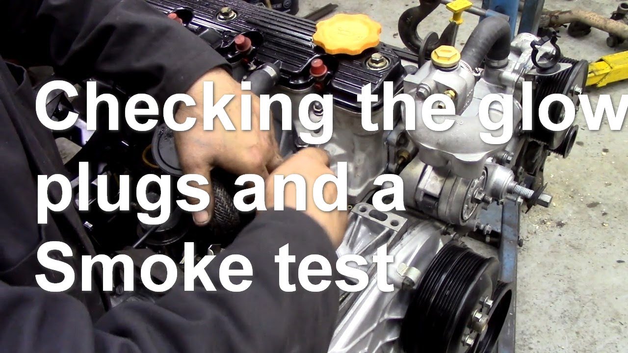 300Tdi Checking glow plugs and leaks prior to fitting