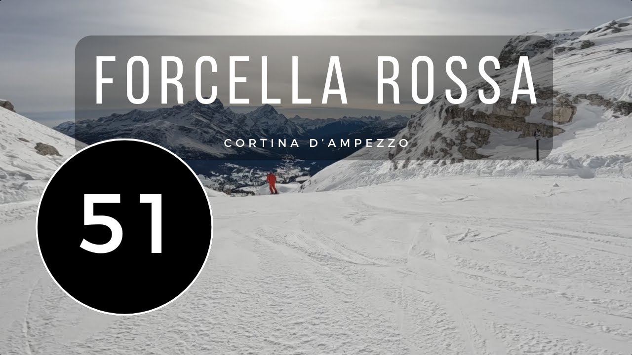 Pista Forcella Rossa || Cortina d'Ampezzo 2024