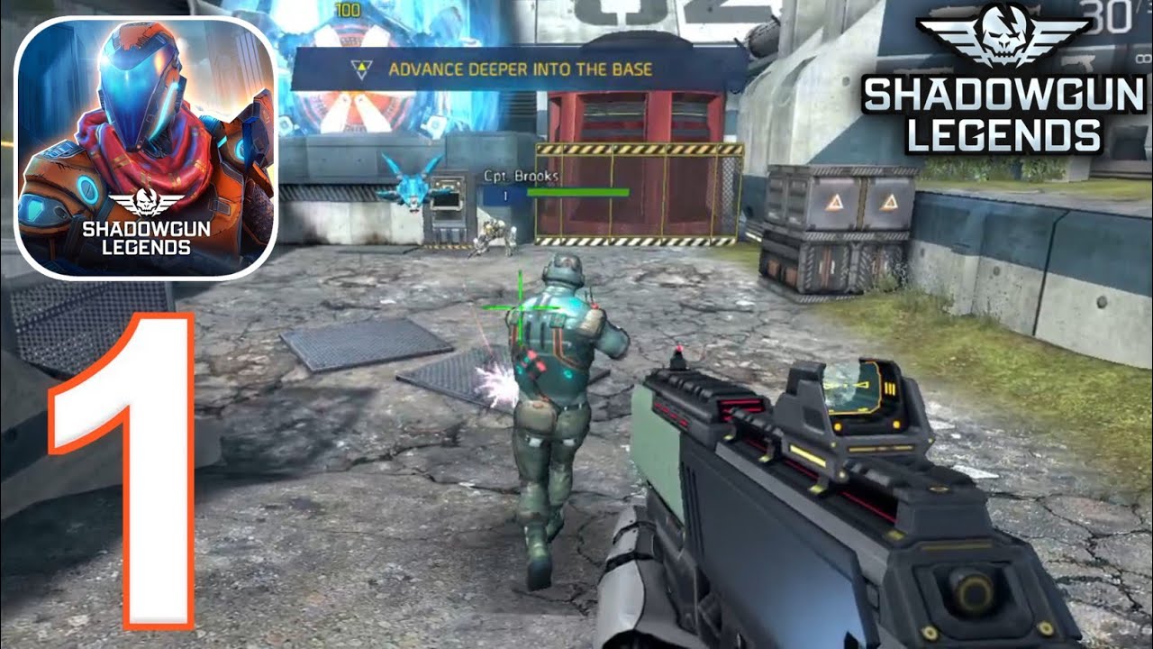 Shadowgun Legends - Gameplay Walkthrough Part 1 - Tutorial (Android,IOS)
