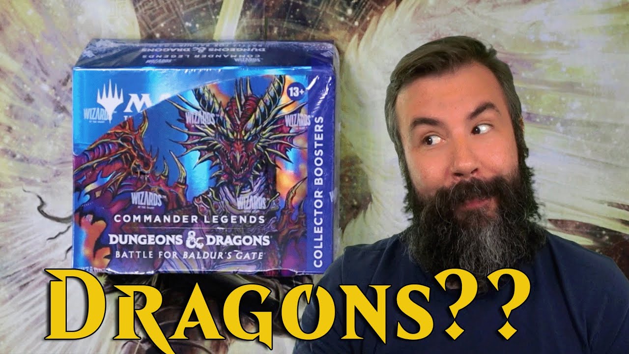 Chasing the Dragon! Baldur's Gate Collector Box Opening with Prices! MTG CLB