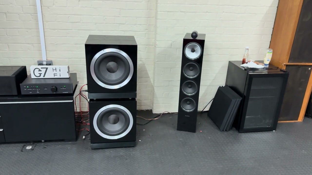 Сабвуферы BOWERS WILKINS 702 s2 и DB1
