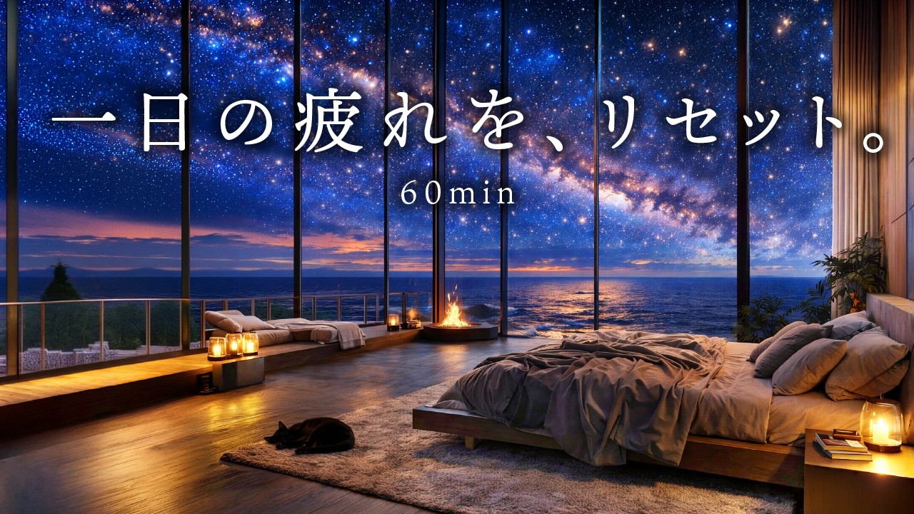 【癒やしBGM】一日の終わりに。心を整え深い眠りに誘うリラックスピアノ | Sleep & Meditation Music