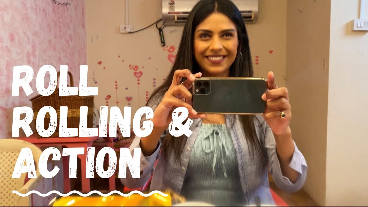 Roll Rolling Action 📹 | Aise hota hai rainy sequence shoot