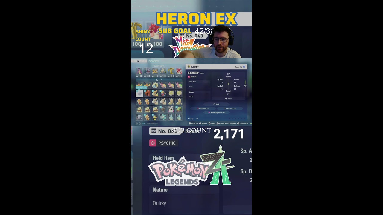 Pokemon Legends Z-A: Mega Dimension DLC (Shiny Hunting/Shiny Giveaway) Gameplay