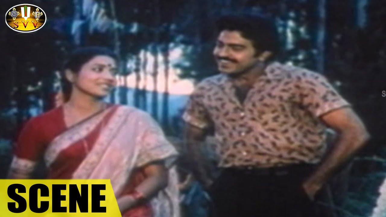Rajashekar Propose To Jeevitha Love Scene || Station Master Movie