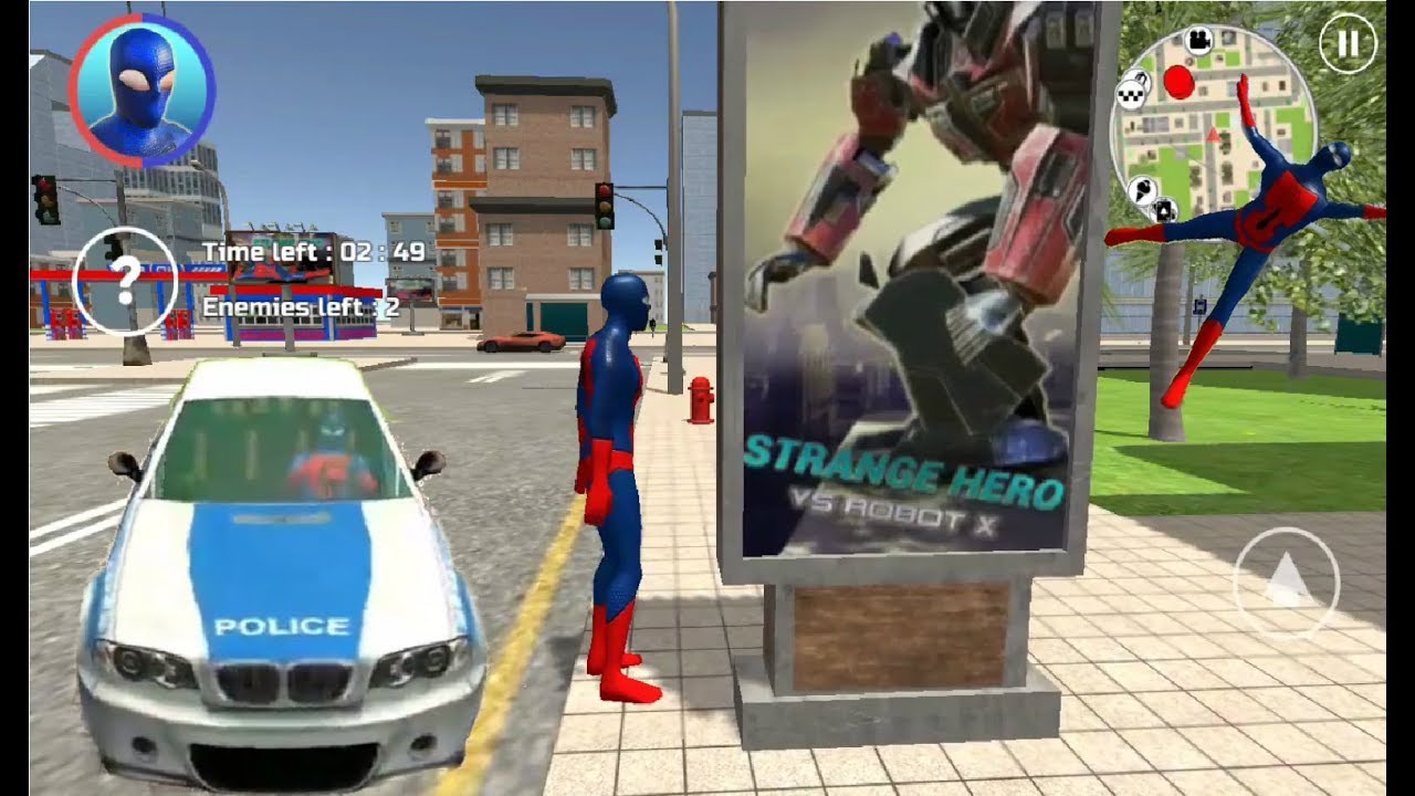► Strange Hero vs Robot X (Fun Action Apps) #2 | Android Gameplay