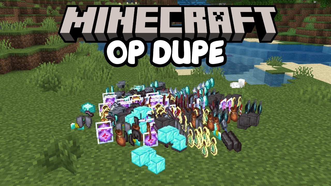 *НОВИНКА* Мощный баг на дублирование любых предметов в Minecraft на любом устройстве. Очень круто...