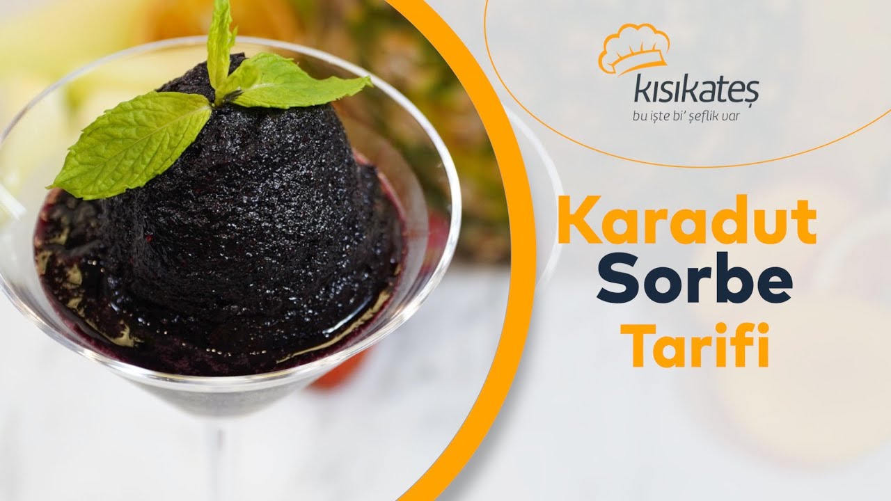 Karadut Sorbe Tarifi #sorbet #kısıkateşakademi #kısıkateşakademitarifleri #kısıkateşakademitv