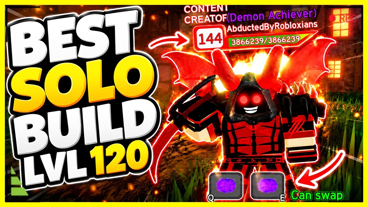 Dungeon Quest Reborn: BEST Solo Mage Build! 2M HP Ultimate Beginners Guide