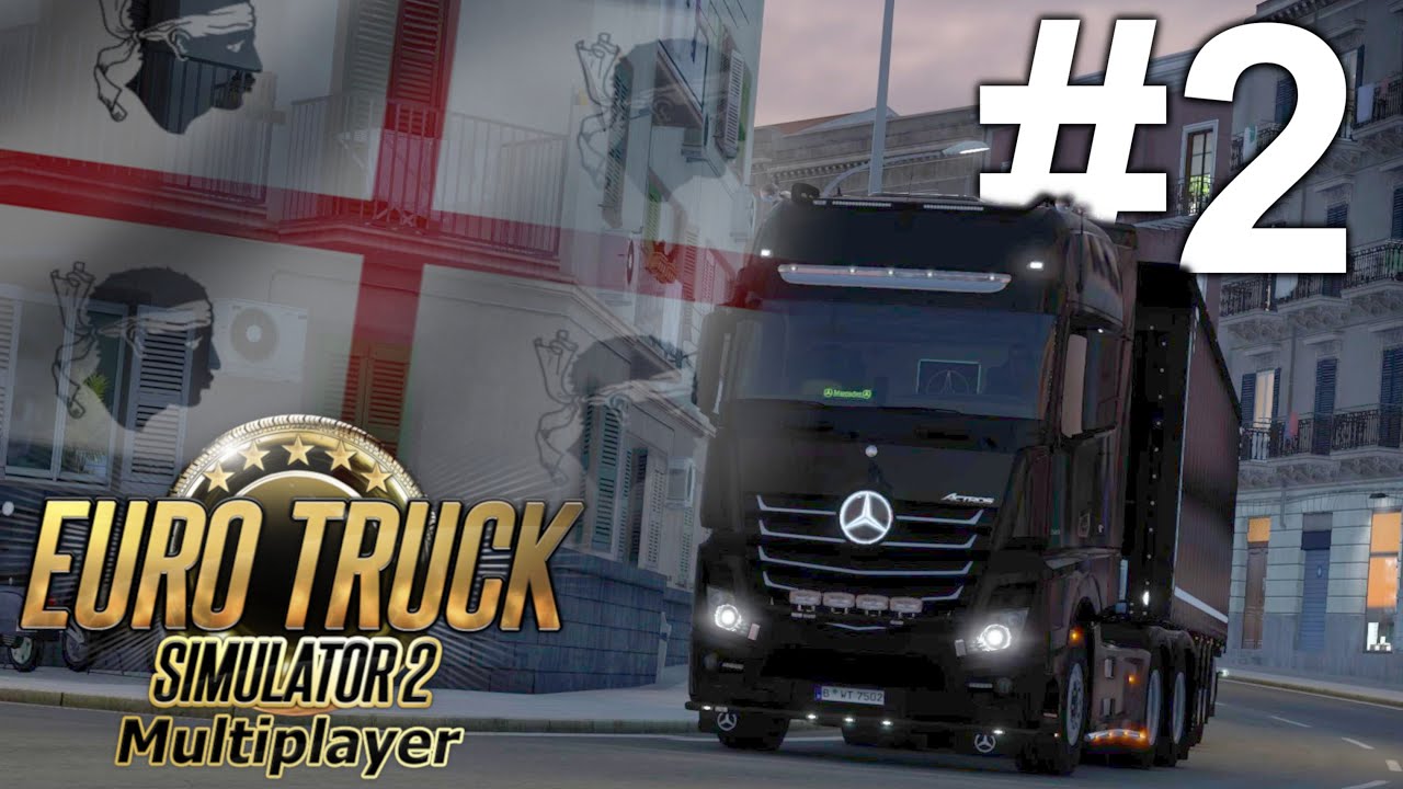 Euro Truck Simulator 2 Multiplayer - KONW&Oacute;J DO SARDYNII W ETS 2! Wycieczka do Włoch ❤️ 🇮🇹