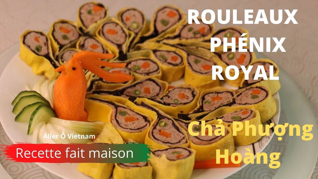 ROULEAUX PHÉNIX ROYAL - CHẢ PHƯỢNG HOÀNG (Nem công - chả phụng)| Aller Ô Vietnam